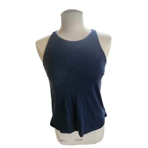 Old Navy Athletic Crew Neck Tank Navy Blue